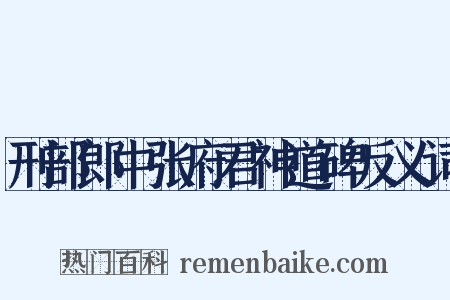 刑部郎中张府君神道碑反义词是什么意思的图片
